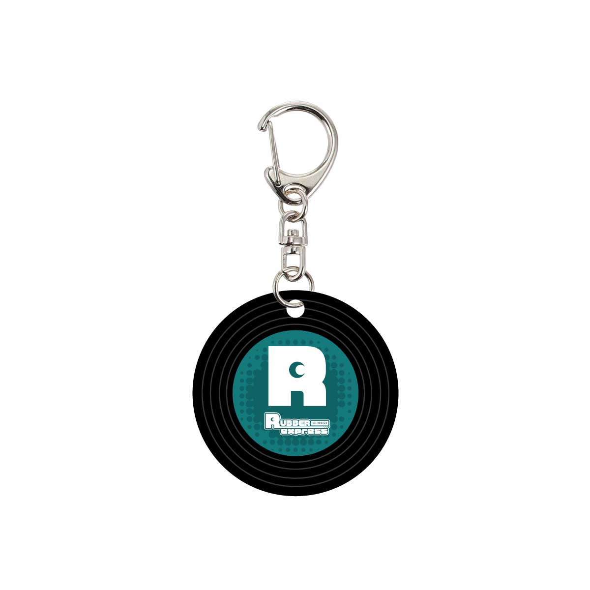 レコード風キーホルダー